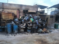 fire-affected-hdpe-plastic